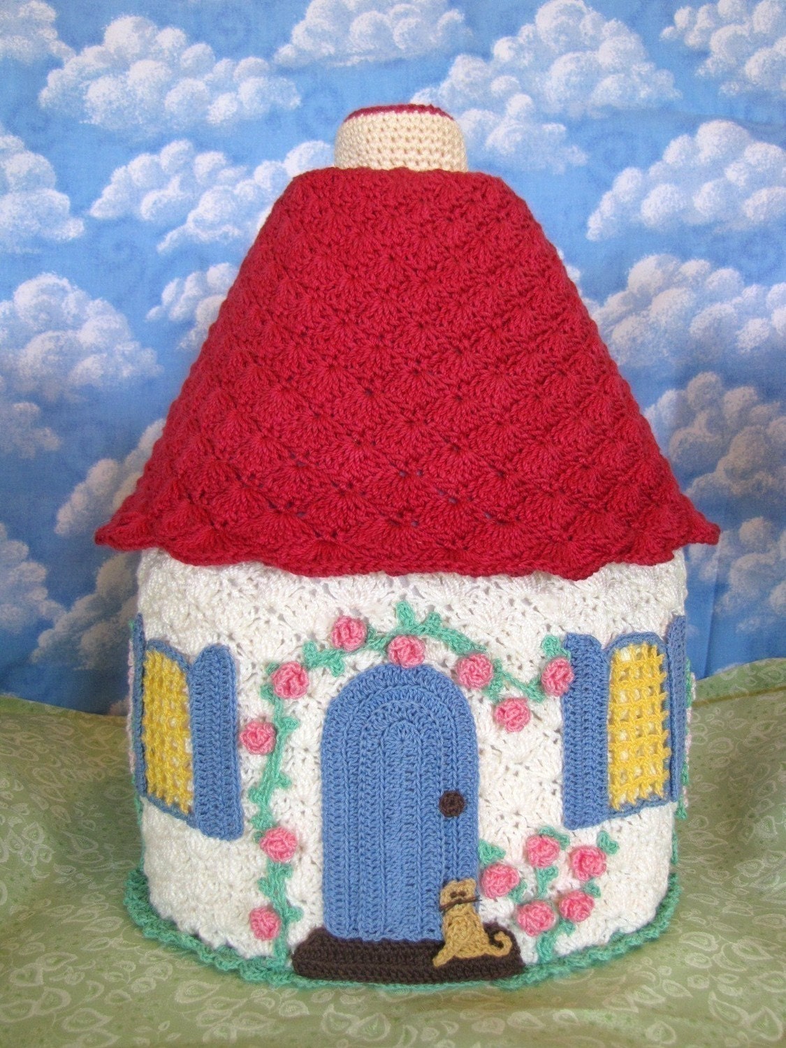 English Country Cottage Cozy PDF Crochet pattern