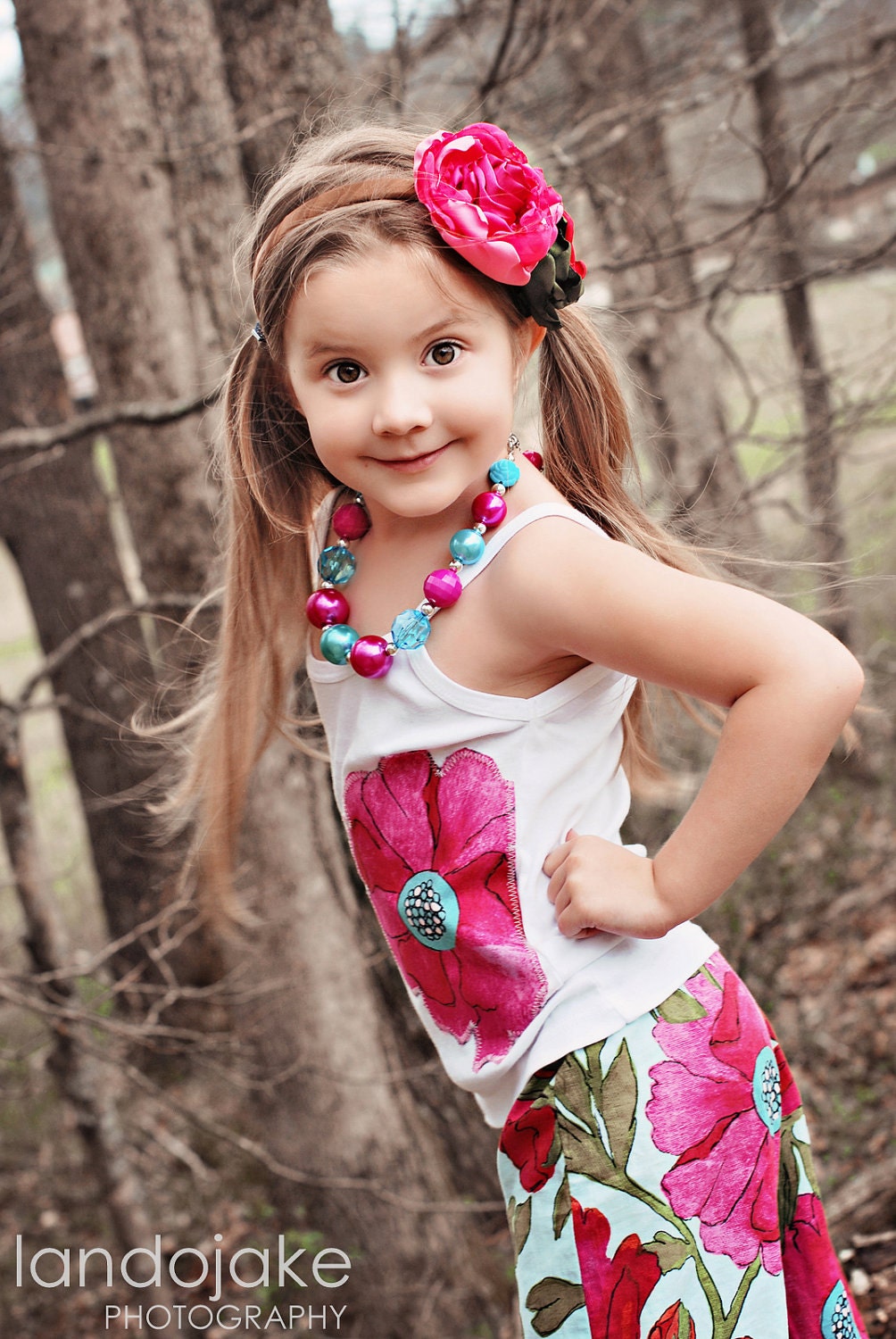 Girls Poppy ll Tank or Tee