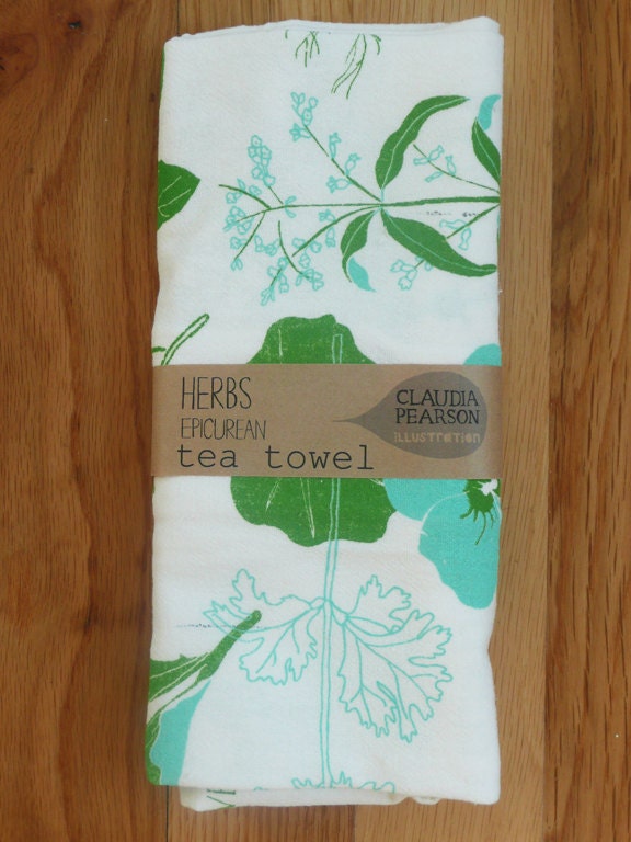 Herb Tea Towel