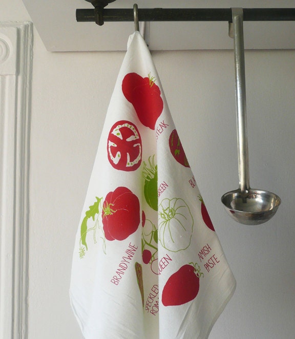 Tomato Tea Towel