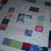Custom Baby Clothes Quilt