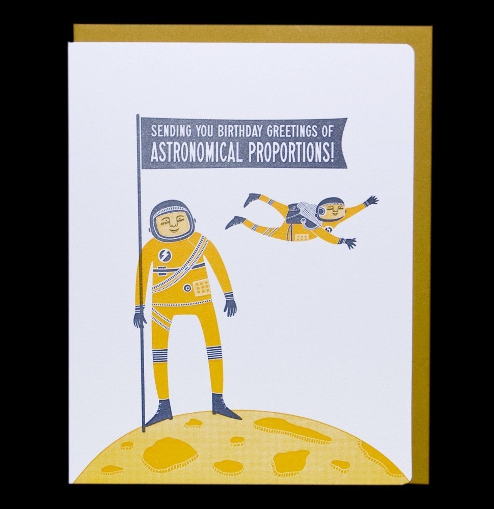 Astronauts / 058 / birthday