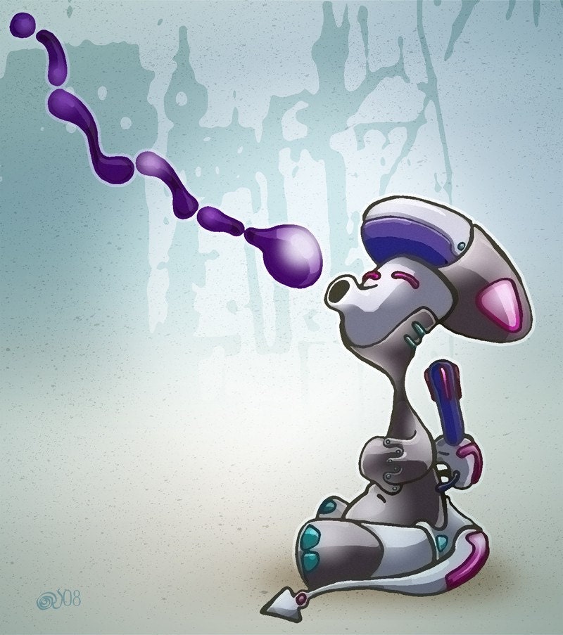 The Spitmine - Print