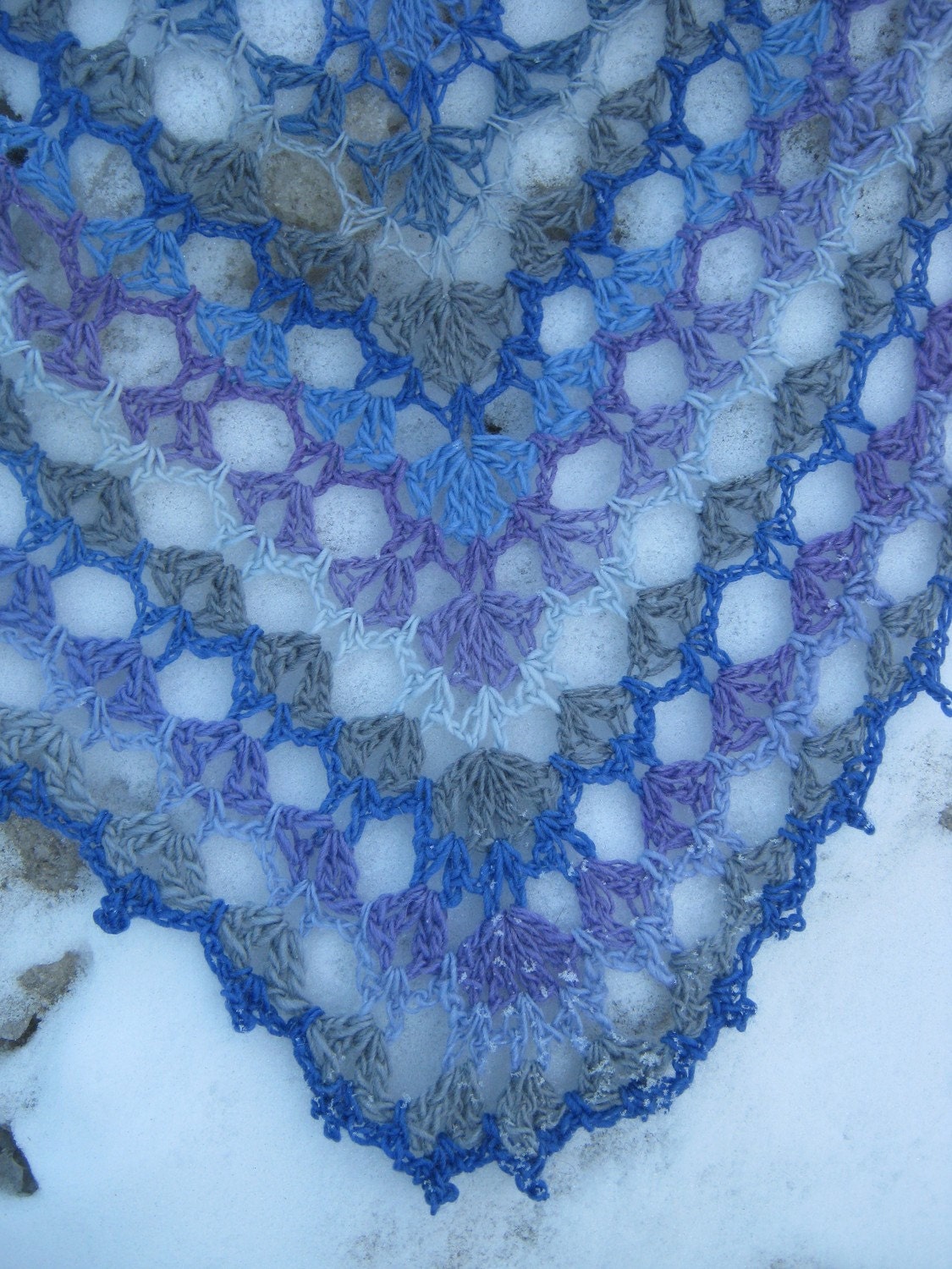 Pattern Only - Hobobird Shawl Crochet Pattern - pdf only Anastacia Knits Designs