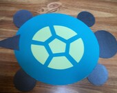 Pin the Tail on the Turtle Party Game