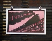 I Will Remain - Johnny Cash Memorial Art Tour