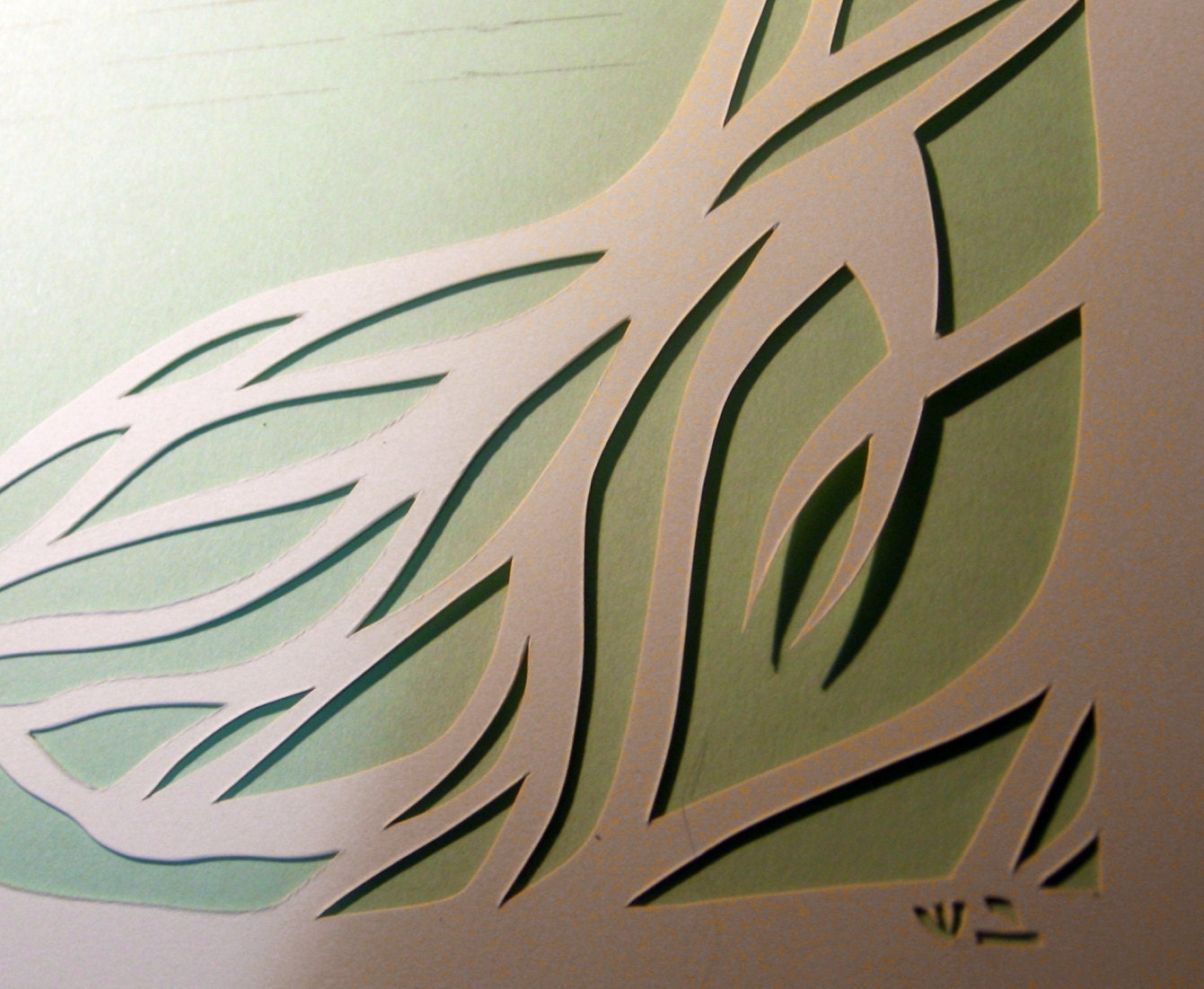 Classic Papercut - large format for Ketubah and Wedding Certificate elements
