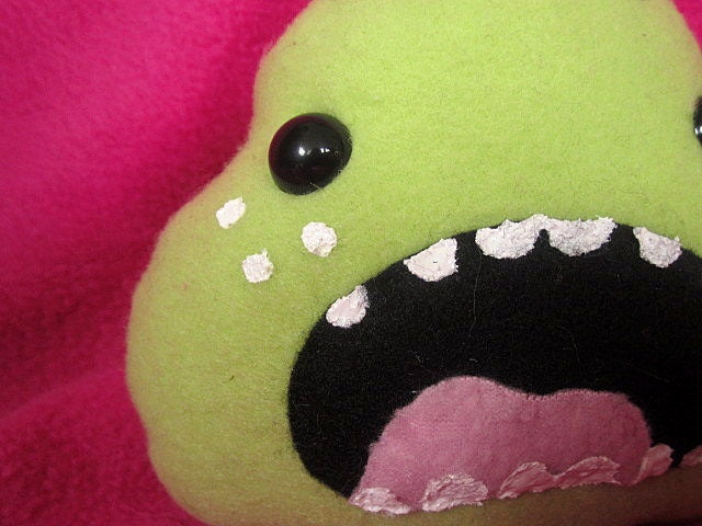 Suzie - Green Monster Plush