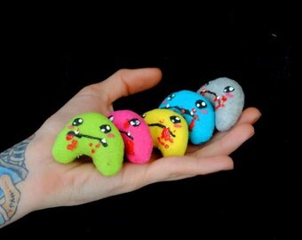 Tiny Zombie Plush - you pick the color