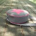 Pink and Grey Round Star Purse