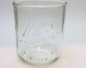 YAVA Glass - Recycled Kerr's Wide Mouth Mason Jar Glass