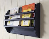 Book Bin Royal Navy Blue for Children's Bedroom or Nursery Youth Bookcase