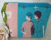 Zipper bag,  cosmetic bag Melody Miller View Master, make up bag