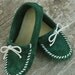Plain Jane Moccasin Forest Green - Women's Sizes 5-11