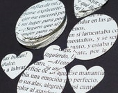 paper circle punches- Spanish childrens text