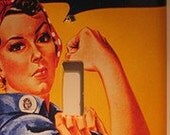 We Can Do It Light Switch Cover