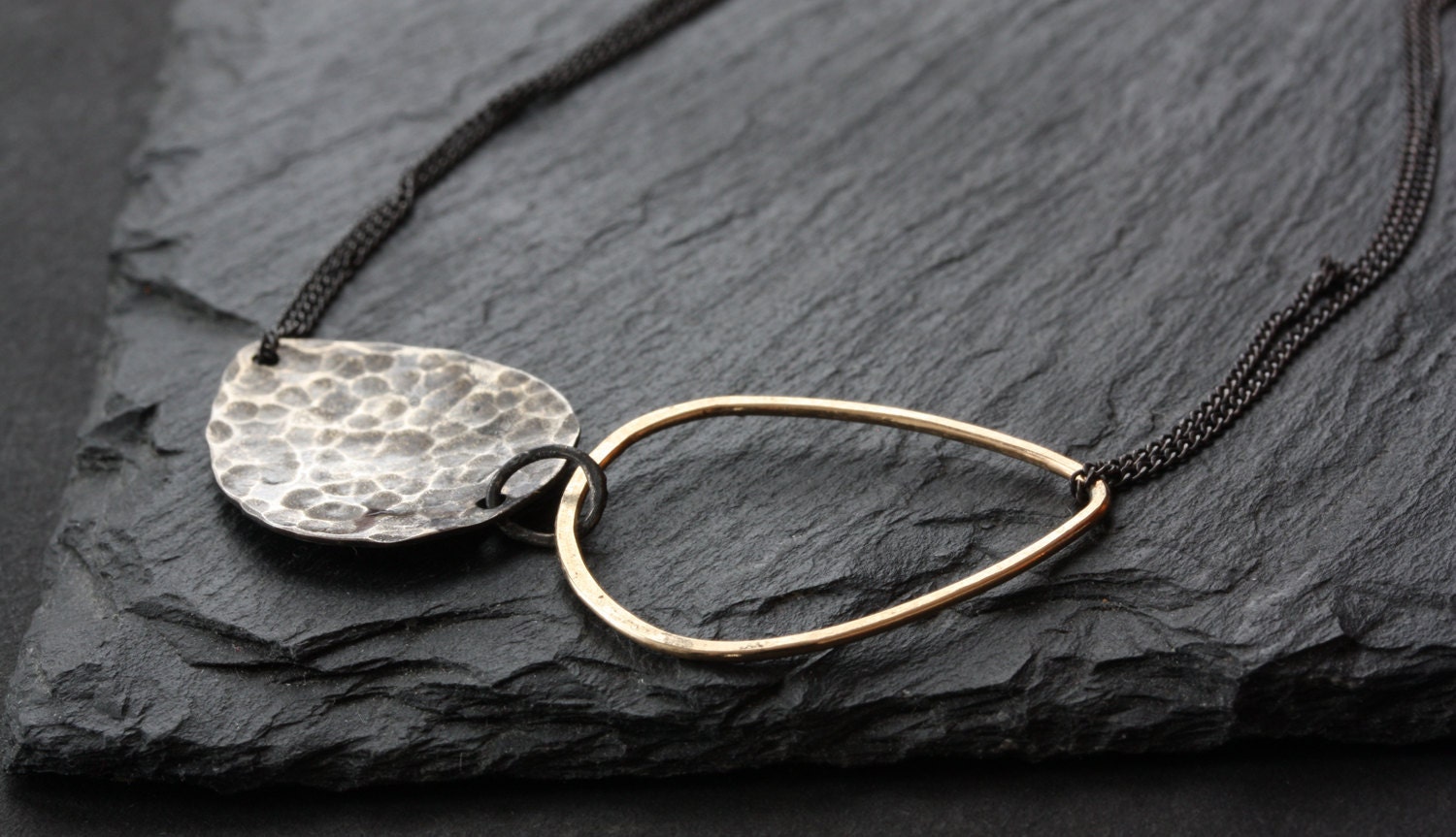 Infinity Mixed Metal Necklace