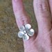 Reduced Price - Flower Power Ring - US size 6