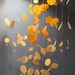Polka Dot Mobile in Shades of Orange Creamsicle - MEDIUM