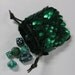 Scalemail Dice Bag Dragonhide Knitted Armor  Elven Ranger small size