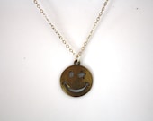VTG 90s Style Smiley Face Necklace