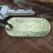 Campaign for Real Time Brass keychain