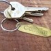 Campaign for Real Time Brass keychain
