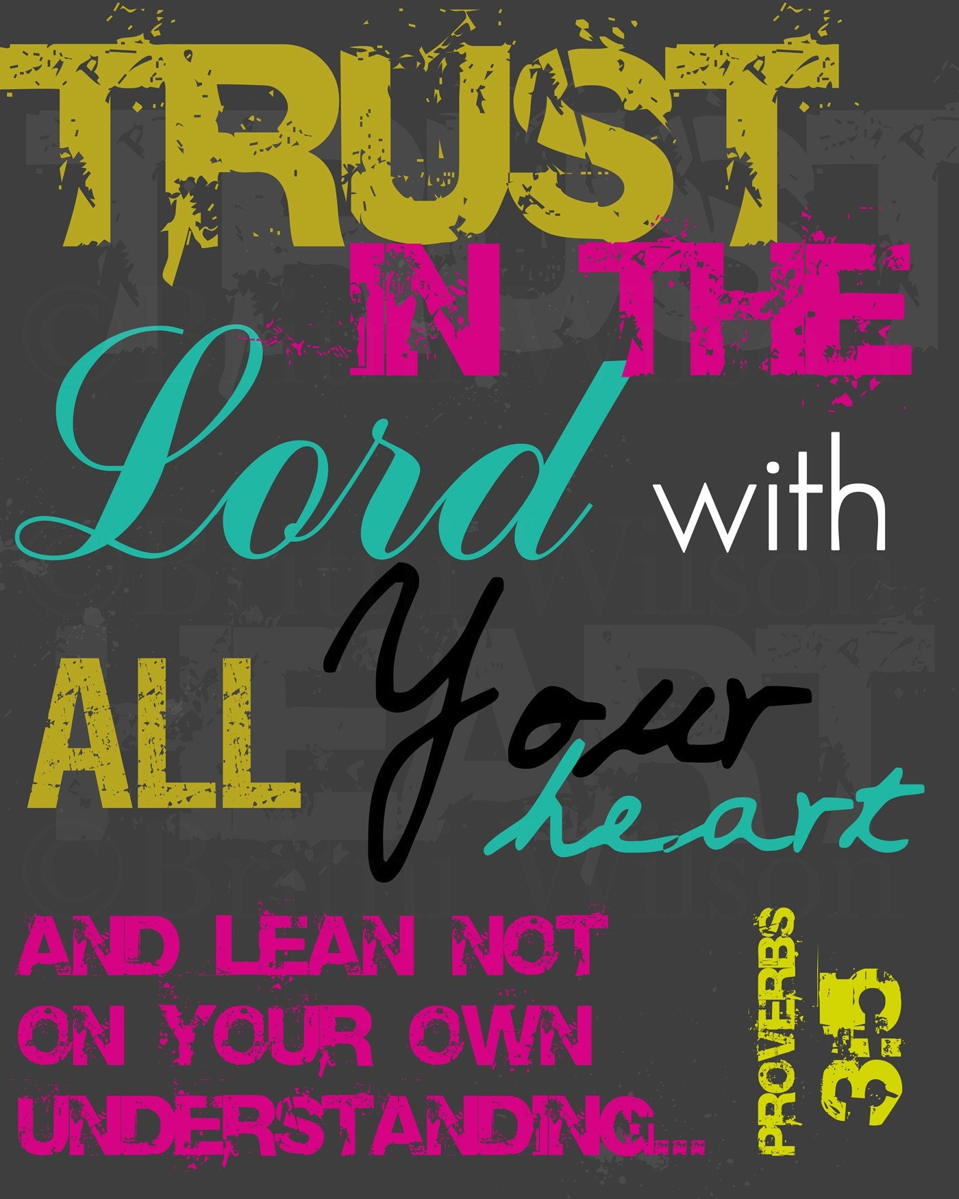 Trust. 8x10 Digital Illustration Print