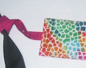 Colorful luggage tag