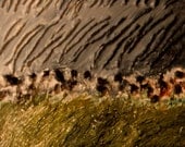 12 x 12 textured mixed media landscape painting