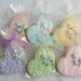 ROMANTIC HEART Decorated Cookie Favors -  Wedding Heart Cookies - Heart Decorated Cookie Favors -1 dz.