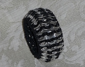 Pop Tab Bangle - Black