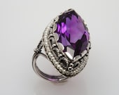 Queen Amethyst Ring