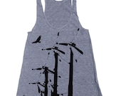 Womens WINDMILLS american apparel Tri-Blend Tank Racerback Top S M L (7 Color Options)