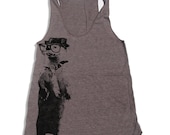 Womens River OTTER american apparel Tri-Blend Racerback Tank Top S M L (8 Color Options)