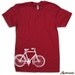 Men's VINTAGE BIKE T Shirt american apparel S M L XL (16 Colors Available)