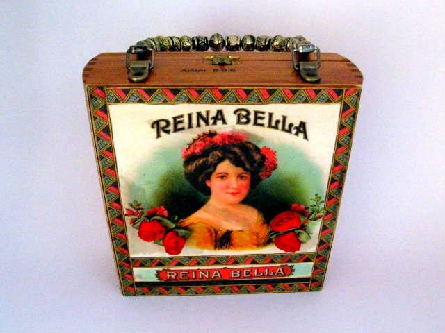 Reina Bella Cigar Box Purse