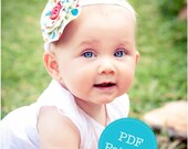 PDF Tutorial for Ruffle Rosette, Brooch, Hair Clip, Headband, Make and Sell. Instant Download Digital Sewing Patterns by Angel Lea Designs