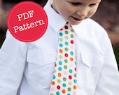 PDF Sewing Pattern for Little Lads' Necktie, Skinny Tie and Wide Tie Styles Included, Make and Sell, DIY by Angel Lea Designs