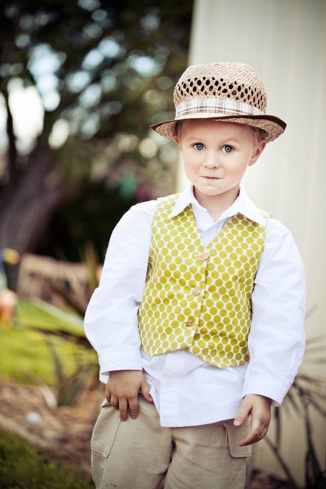 PDF Sewing Pattern for Little Lads' Reversible Vest, Waistcoat, Make and Sell, DIY. Sewing Patterns by Angel Lea Designs, Instant Download