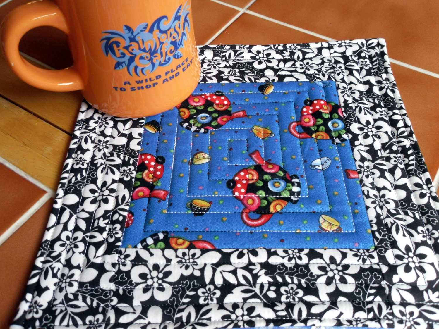 Pick two Mug Rugs in my shop - your choice
