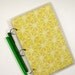 Three Ring 6 x 9 Journal Binder, Mod Yellow