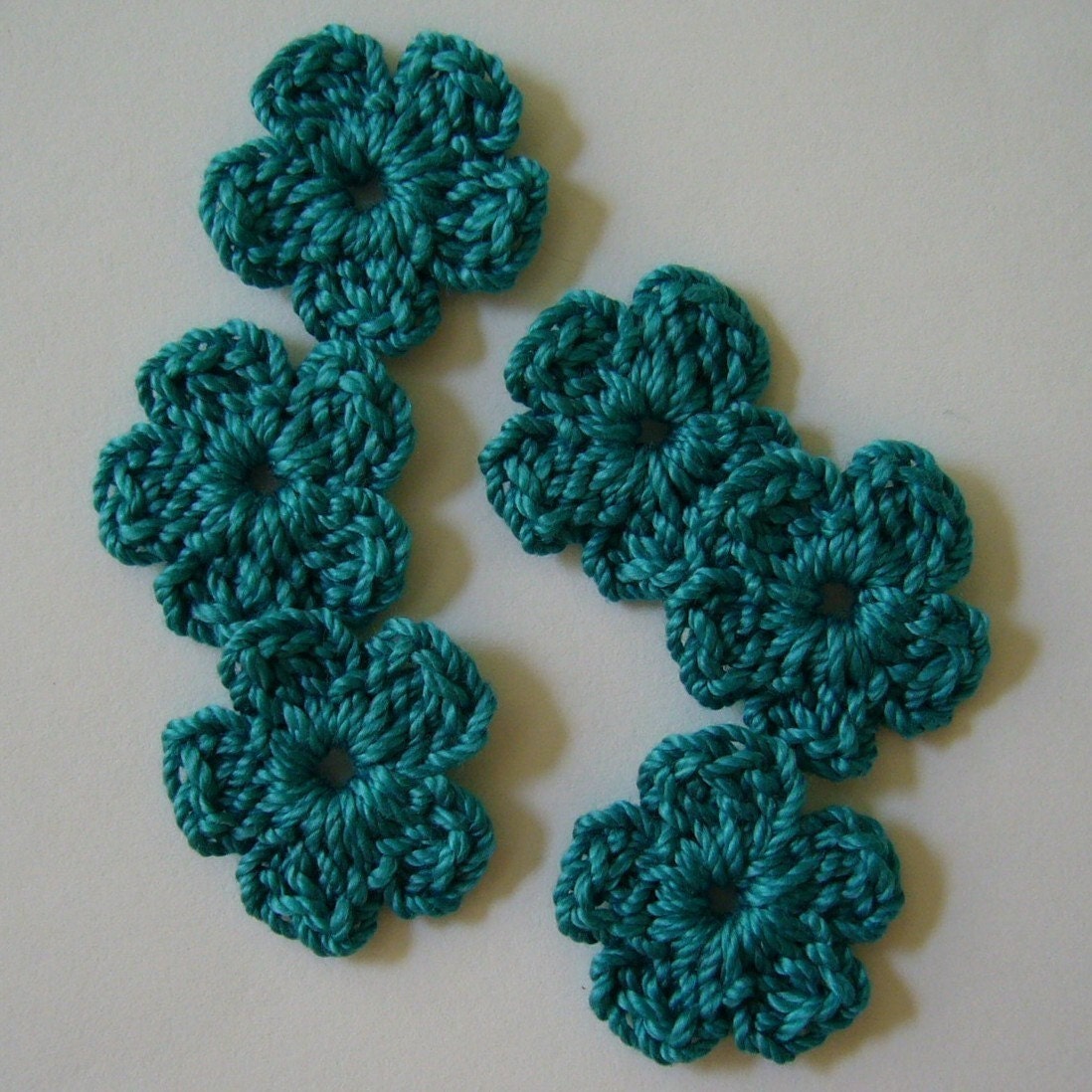 Teal Colored Flowers