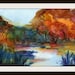 Mystic River, Watercolor Print, Beautiful Home Decor