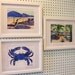 Beach Chairs Watercolor Print