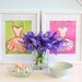 Plum Pretty Watercolor Print