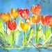 Tulips in Watercolor