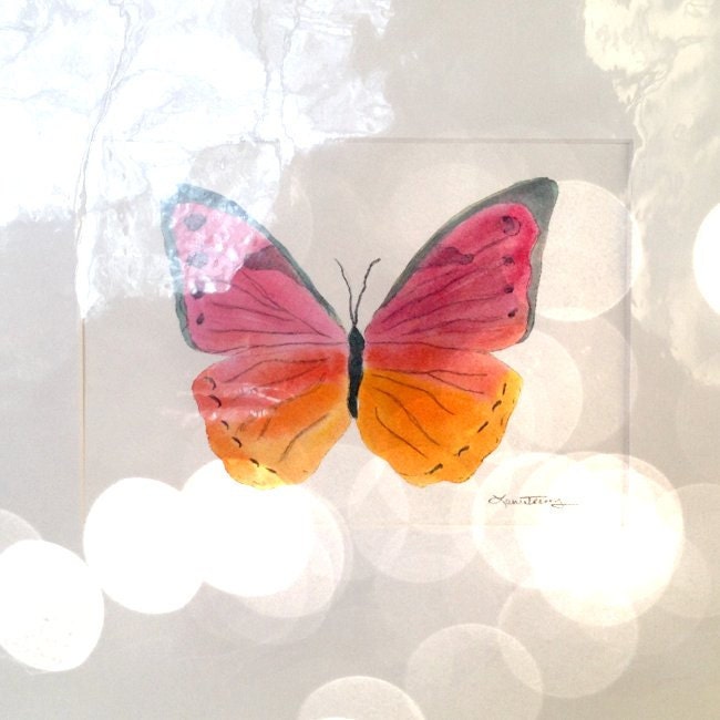 Butterfly Watercolor Painting