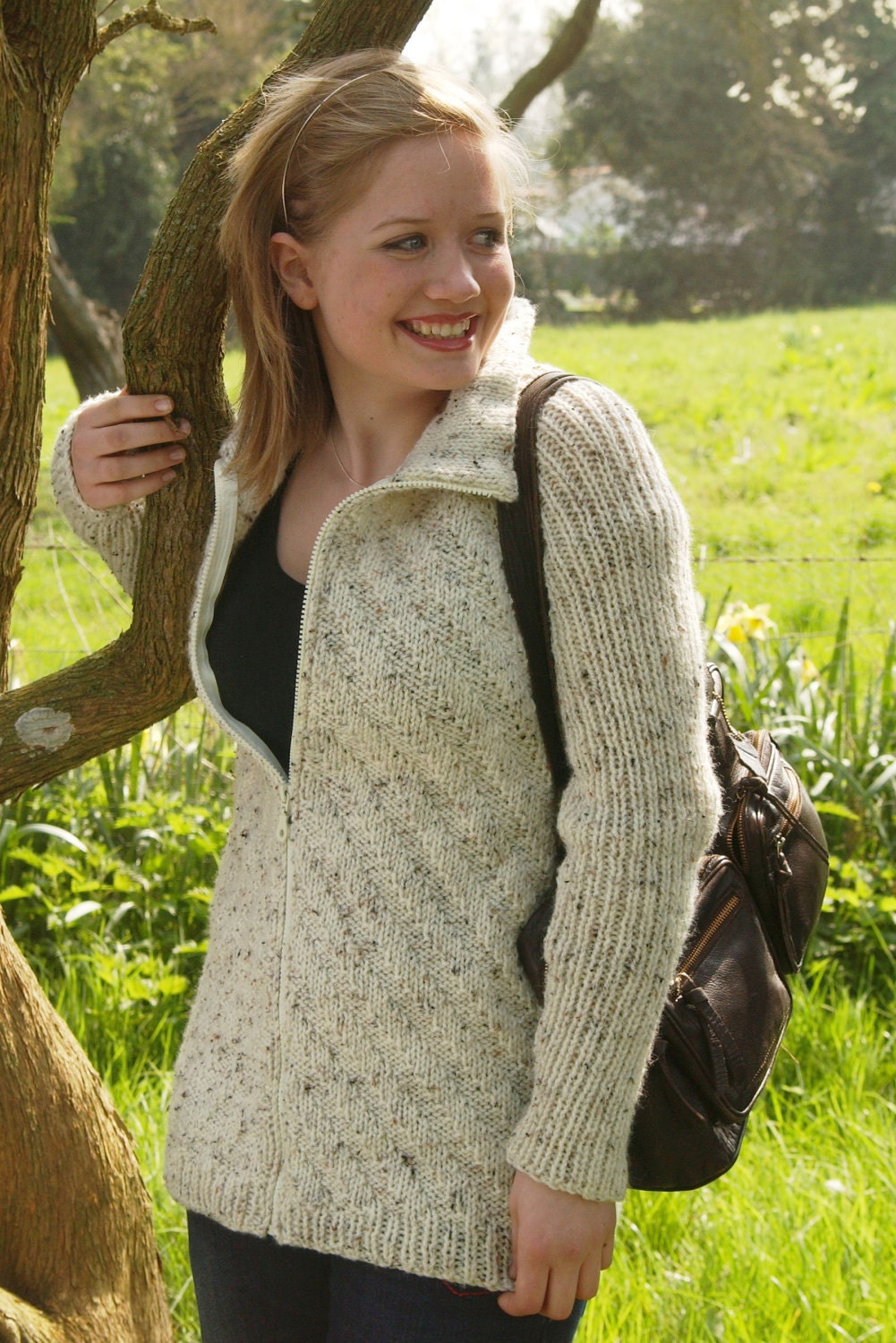 PATTERN for Country Style Zipped Jacket