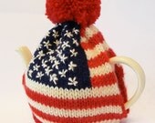 American Flag Tea Cosy Knitting Pattern